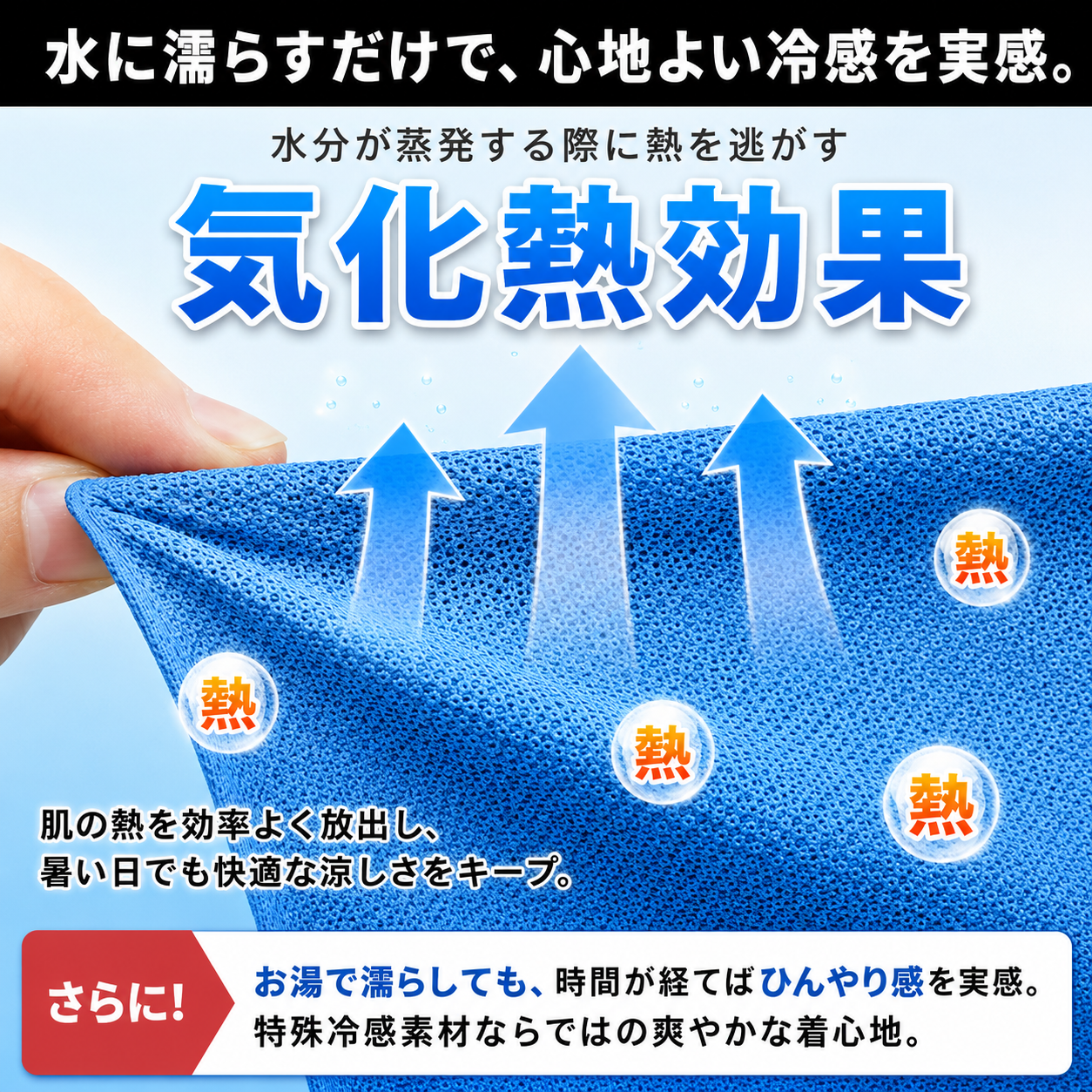 涼羽 冷感ポンチョ Plus｜UVカット×接触冷感の軽量メッシュ羽織