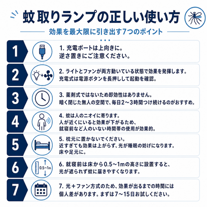 ムシナイト™ ｜ 静音UV吸引式蚊取り器